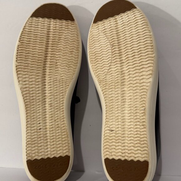 Cole Haan Men’s Grand Crosscourt Shoes Black Leather Sneakers Size 10.5 - Picture 11 of 11